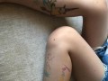 网红纹身妹吃瓜,揭秘娱乐圈幕后真相